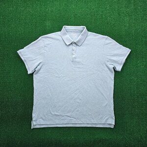 Bonobos Polo Shirt‎ Mens XL Light Blue Short Sleeve Golf Performance Casual